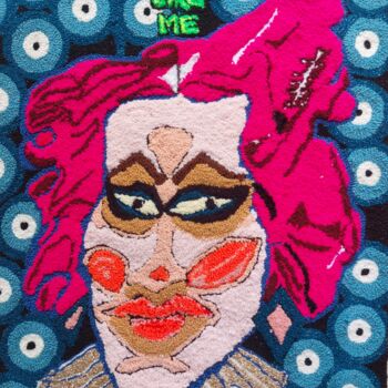 Textile Art titled "Do You Wanna Be A P…" by Buli Archibald Flash, Original Artwork, Embroidery