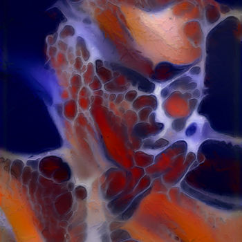 Digital Arts titled "Cellul'art.jpg" by Bernard Bunner, Original Artwork, Digital Painting