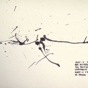 Peinture intitulée "La chute d'Icarion" par Laurent Buntinx, Œuvre d'art originale