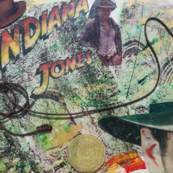 Collages titled "Indiana Jones" by Sam B (Sam), Original Artwork