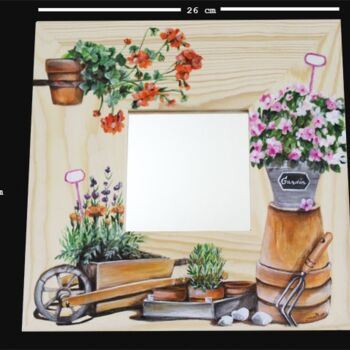 绘画 标题为“Mon jardinage” 由Butterflymoon, 原创艺术品