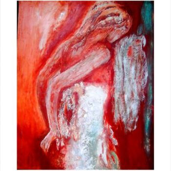 Картина под названием "Il cuore ferito (Le…" - Brigitte Venti, Подлинное произведение искусства, Другой