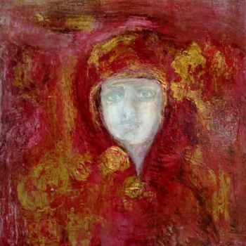 Pittura intitolato "Jeanne" da Brigitte Venti, Opera d'arte originale