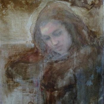 Pittura intitolato "Laelia" da Brigitte Venti, Opera d'arte originale, Acrilico