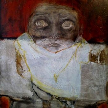 Pittura intitolato "Il Segreto (Le secr…" da Brigitte Venti, Opera d'arte originale, Altro