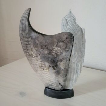 Design getiteld "Vase sculpturel en…" door Barbara Widmer Taylor, Origineel Kunstwerk, Keramiek