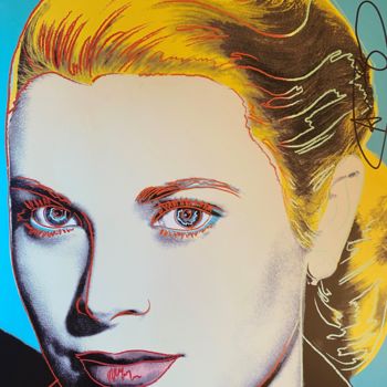 Εκτυπώσεις & Χαρακτικά με τίτλο "Andy Warhol: Grace…" από Chris North, Αυθεντικά έργα τέχνης, Screenprinting