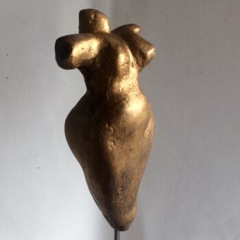 Sculpture intitulée "Venus sur tige" par Cala, Œuvre d'art originale