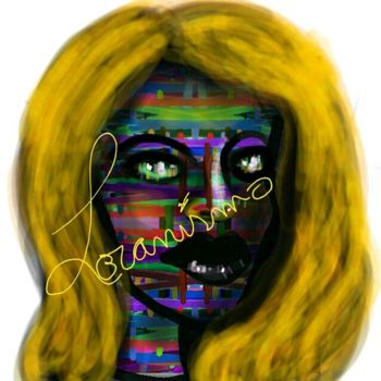 Digital Arts titled "Loranismo face serie" by Loranismo, Original Artwork