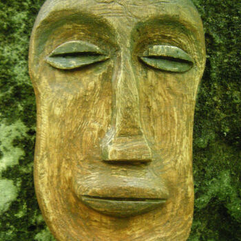 Sculpture intitulée "Yuma" par Cambrousse, Œuvre d'art originale, Bois