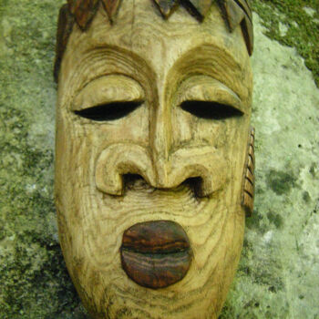 雕塑 标题为“Ayanna” 由Cambrousse, 原创艺术品, 木