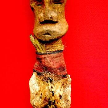 雕塑 标题为“voodoo # 39” 由Cambrousse, 原创艺术品, 木