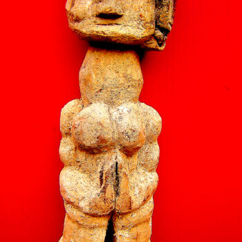Sculpture titled "voodoo # 51" by Cambrousse, Original Artwork, Wood
