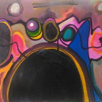 Malarstwo zatytułowany „Multicolorido” autorstwa Camila Sarmento, Oryginalna praca, Akryl