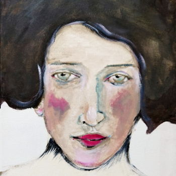 Pintura titulada "Drôle de dames I" por Camille Carreau, Obra de arte original, Acrílico