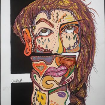 Drawing titled "Let's just call it…" by Camille Geraldes, Original Artwork, Marker