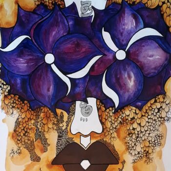 "Kana Cuvina" başlıklı Tablo Camille Geraldes tarafından, Orijinal sanat, Akrilik