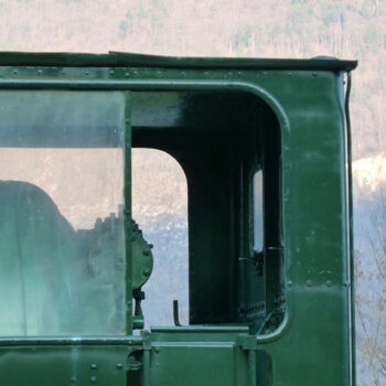 Photography titled "Locomotive" by Camille R., Original Artwork, Non Manipulated Photography