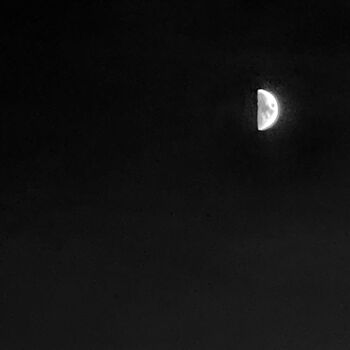 Fotografie getiteld "Demi-lune" door Camille R., Origineel Kunstwerk, Niet gemanipuleerde fotografie