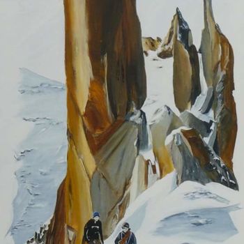 Peinture intitulée "Les cosmiques" par Camille, Œuvre d'art originale, Acrylique Monté sur Châssis en bois