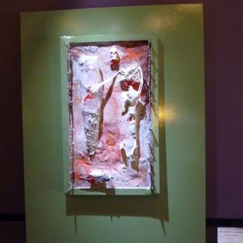 Pittura intitolato "LE GLAS POUR REBECC…" da Philippe Camoisson, Opera d'arte originale
