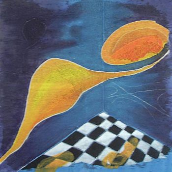 Schilderij getiteld "Una idea que se esf…" door Cams, Origineel Kunstwerk