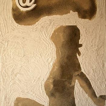Peinture intitulée "Projection Aphrodite" par Cams, Œuvre d'art originale, Huile