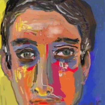 Digital Arts titled "Portraite- Artist" by Camusartist, Original Artwork