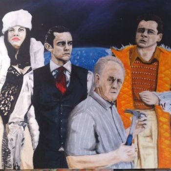 Pittura intitolato "3rd rock updated" da Kelsey Elvin, Opera d'arte originale