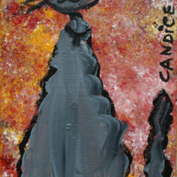Painting titled "Mistigri" by Candice Tejedor, Original Artwork