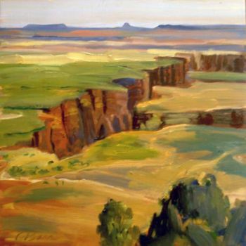 Pintura titulada "Grand Canyon Ravine" por Candy Barr, Obra de arte original