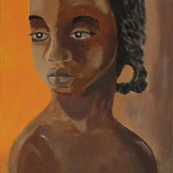 Painting titled "Félicité" by Cano, Original Artwork, Acrylic