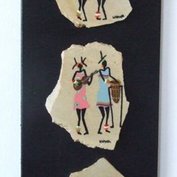 Картина под названием "3 Musicians 002" - Capecolours, Подлинное произведение искусства