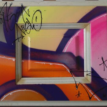 Painting titled "Colorz" by Captain Niglo, Original Artwork, Spray paint