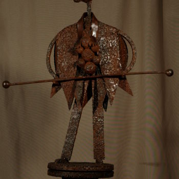 Sculpture titled "Houdini" by Caralmetal, Original Artwork
