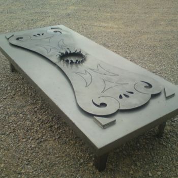 Sculpture titled "table-basse.format…" by Caralmetal, Original Artwork