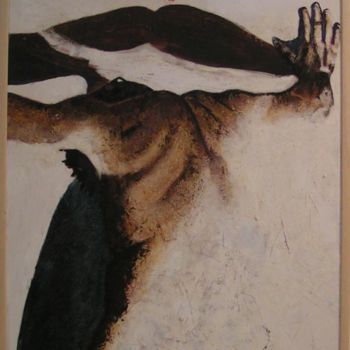 Картина под названием "perquisizioni" - Andrea Cardia, Подлинное произведение искусства