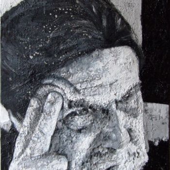 Painting titled "Il Prof" by Andrea Cardia, Original Artwork, Other