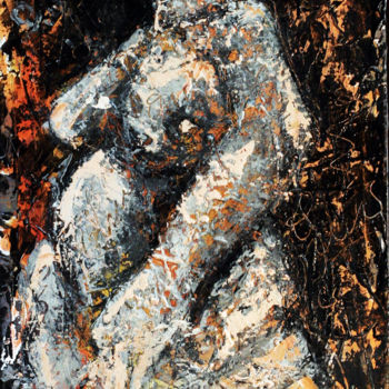 Pittura intitolato "Guardami" da Andrea Cardia, Opera d'arte originale, Altro