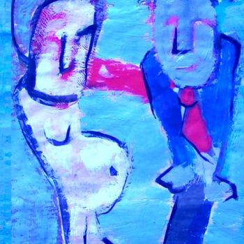 Painting titled "che-si-fa.jpg" by Andrea Cardia, Original Artwork