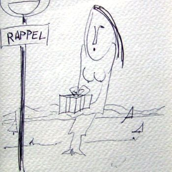 Malarstwo zatytułowany „rappel-3.jpg” autorstwa Andrea Cardia, Oryginalna praca