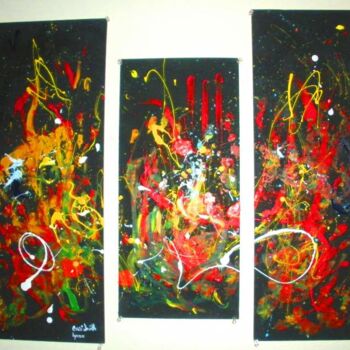 Painting titled "Vibrancy of Life" by Cari Smith, Original Artwork