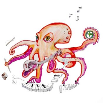 제목이 "Areopagitica Octopus"인 사진 Cari Smith로, 원작