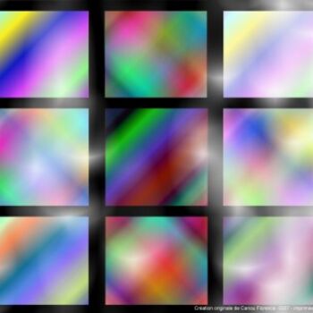 Digital Arts titled "cubes10np.jpg" by Florence Cariou, Original Artwork