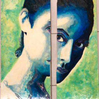 Painting titled "FAIRY VISION" by Carla Bertoli, Original Artwork, Acrylic