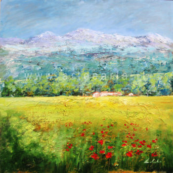 Painting titled "E' d' arcobaleno il…" by Colombo, Original Artwork, Oil