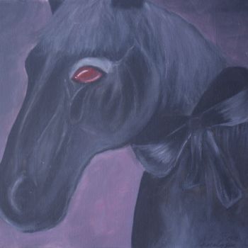 Pintura titulada "Apocalyptic Horse" por Carla Cortés, Obra de arte original, Acrílico