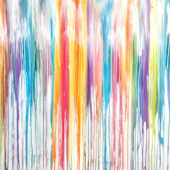 "A Cush on Color (#2…" başlıklı Tablo Carla Sá Fernandes tarafından, Orijinal sanat, Akrilik Ahşap Sedye çerçevesi üzerine m…