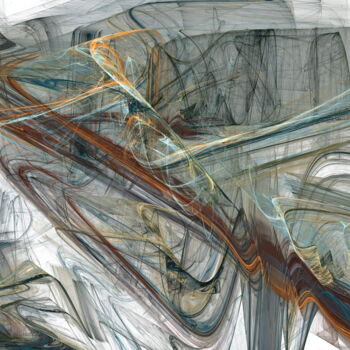 Digital Arts με τίτλο "The Waves within Th…" από Carla Sá Fernandes, Αυθεντικά έργα τέχνης, Ψηφιακή ζωγραφική