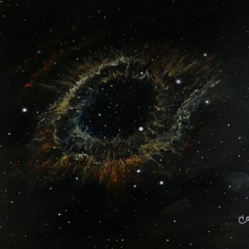 Painting titled "helix-ou-helice" by Carlau, Original Artwork, Oil